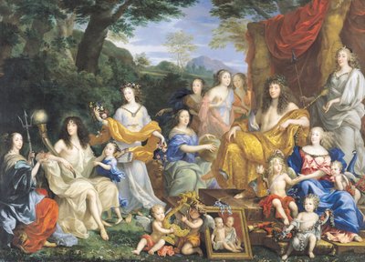 The Family of Louis XIV by Jean Nocret